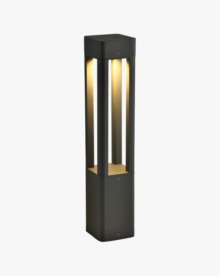 WOMO Square Pathway Bollard Light-WM9127