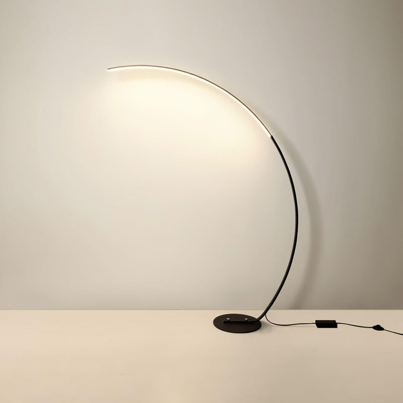 WOMO Crescent Arc LED Floor Lamp-WM7001