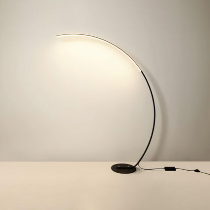 WOMO Crescent Arc LED Floor Lamp-WM7001