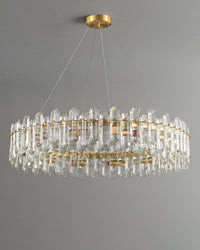 WOMO Crystal Round Chandelier-WM2406