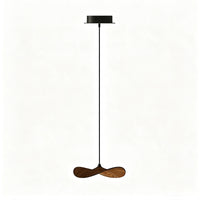 WOMO Wooden Leaf Pendant Light-WM3257