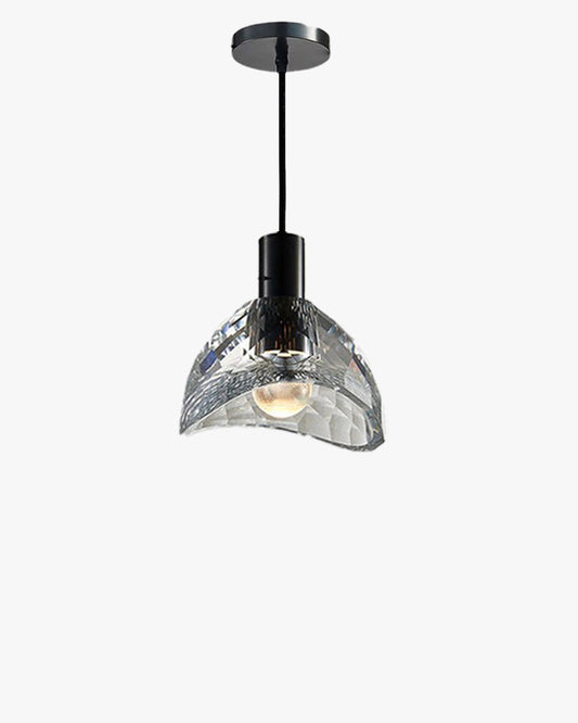 WOMO Small Black Crystal Pendant Light-WM2561