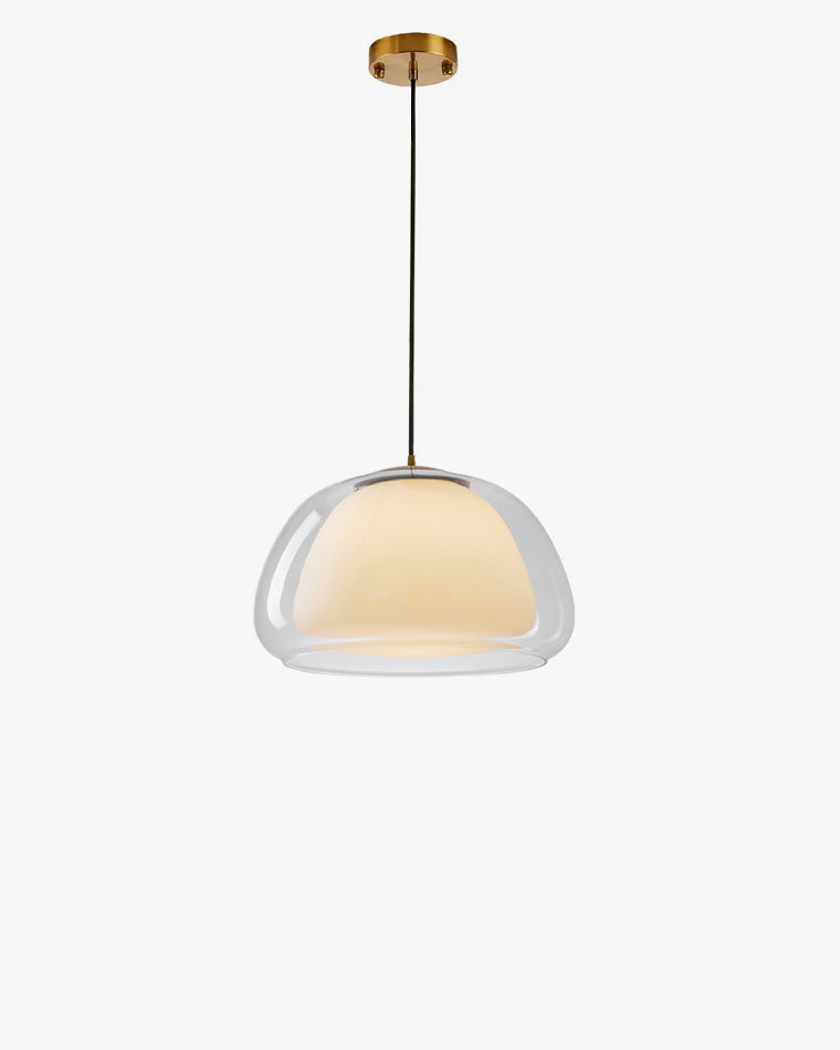 WOMO Glass Dome Pendant Light-WM2537