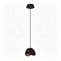 WOMO Mid‑Century Solid Wood Petal Chandelier-WM3261