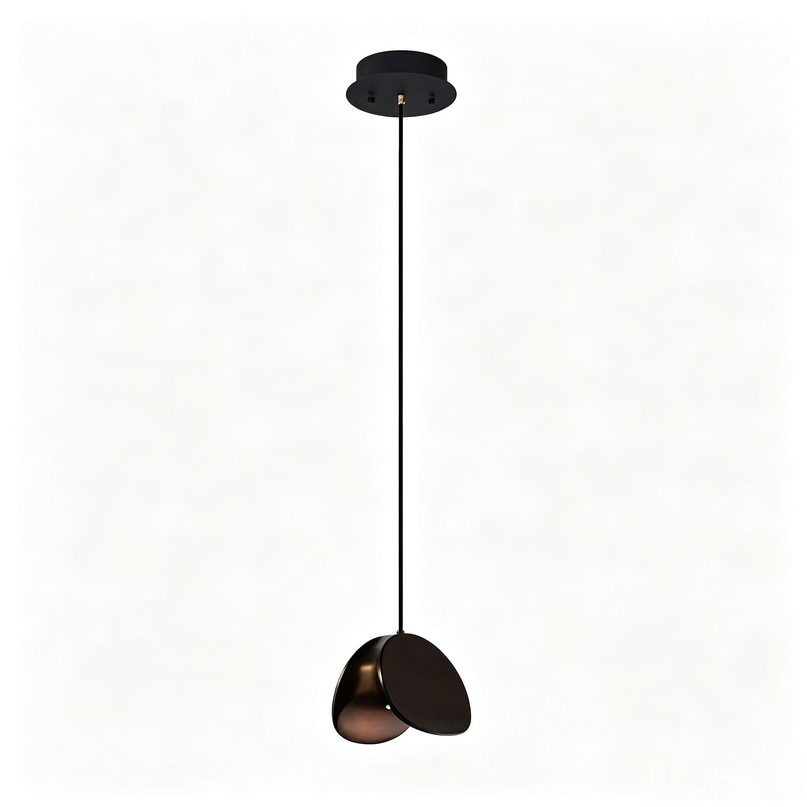 WOMO Mid‑Century Solid Wood Petal Chandelier-WM3261