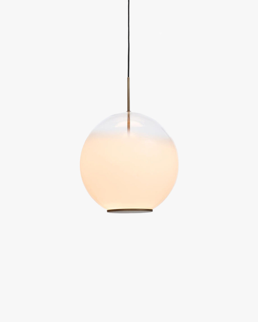 WOMO Milk Glass Globe Pendant Light-WM2674