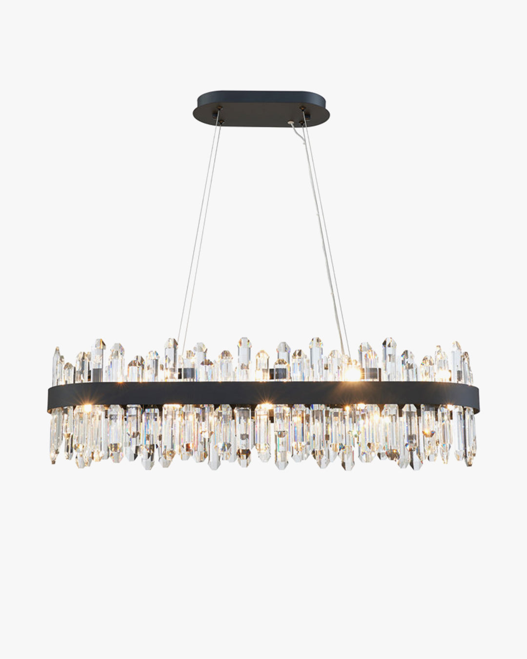 WOMO Rectangular Crystal Chandelier-WM2488b