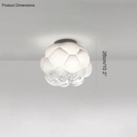 WOMO Cloud Milk Blown Glass Ceiling Light-WM1036