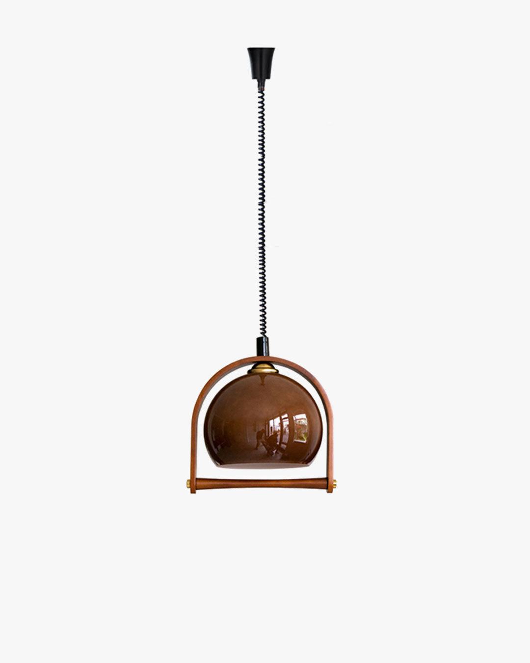 WOMO Dome Glass Rise Fall Pendant Light-WM2934