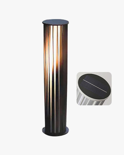 WOMO Decorative Solar Bollard Light-WM9179