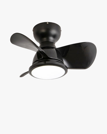 WOMO Small Low Profile Ceiling Fan Lamp-WM5096