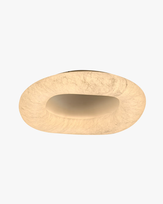 WOMO Japandi Silk Flush Mount Ceiling Light-WM1144