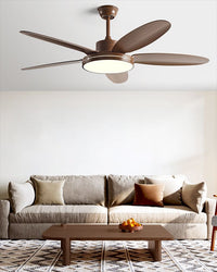 WOMO 5 Blade Modern Ceiling Fan Lamp - WM5189