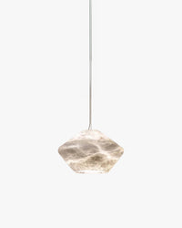 WOMO Flying Saucer Alabaster Pendant Light-WM2877