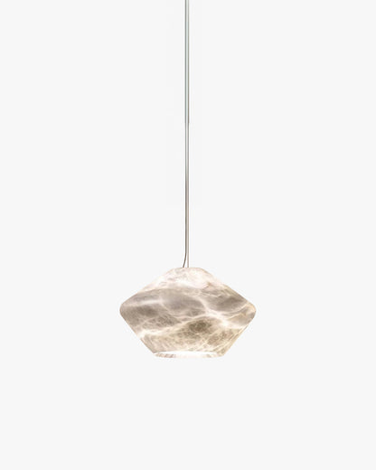 WOMO Flying Saucer Alabaster Pendant Light-WM2877