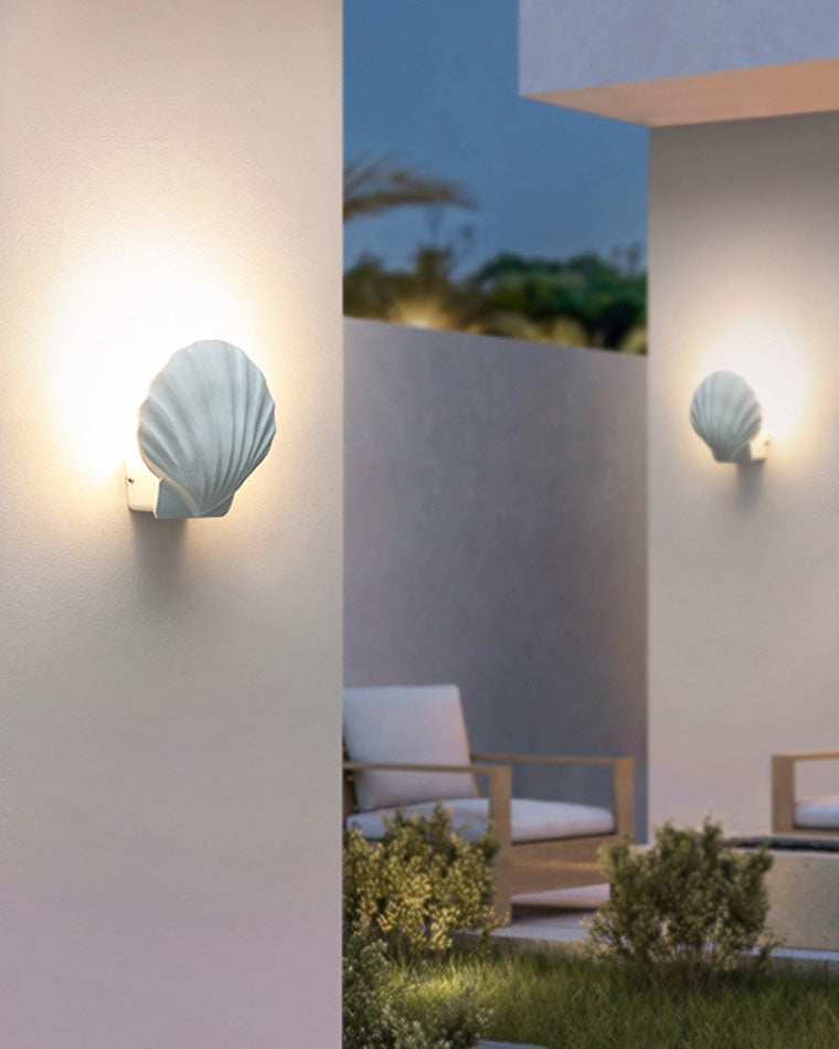 WOMO Shell Outdoor Sconce-WM9189