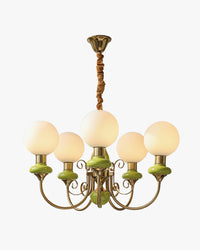 WOMO Glass Globe French Chandelier-WM2958