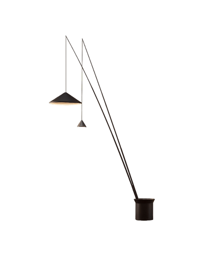 WOMO 3-light Overhanging Floor Lamp-WM7031