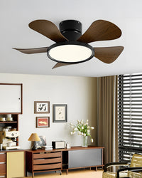 WOMO 30 Inch Low Profile Ceiling Fan Lamp - WM5196