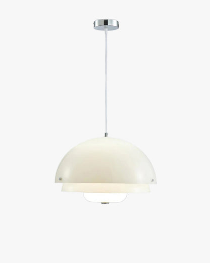 WOMO Milk Glass Dome Pendant Light-WM2786