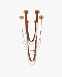 WOMO Ribbon Leather Chandelier-WM2908