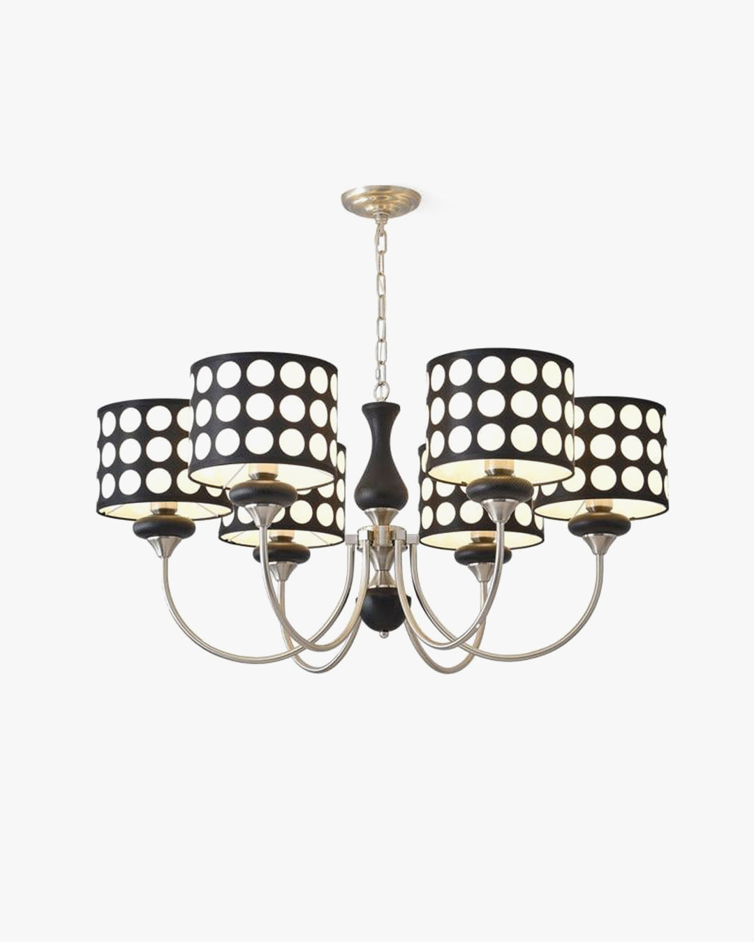 WOMO Polka Shaded Chandelier-WM2913