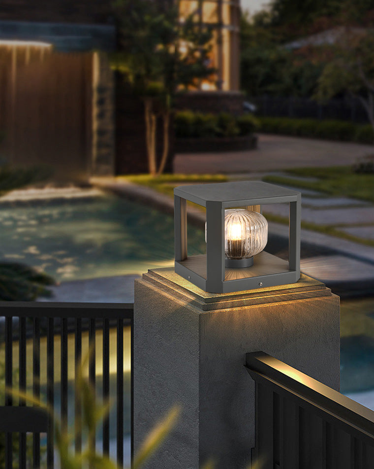 WOMO Solar Pillar Light-WM9174