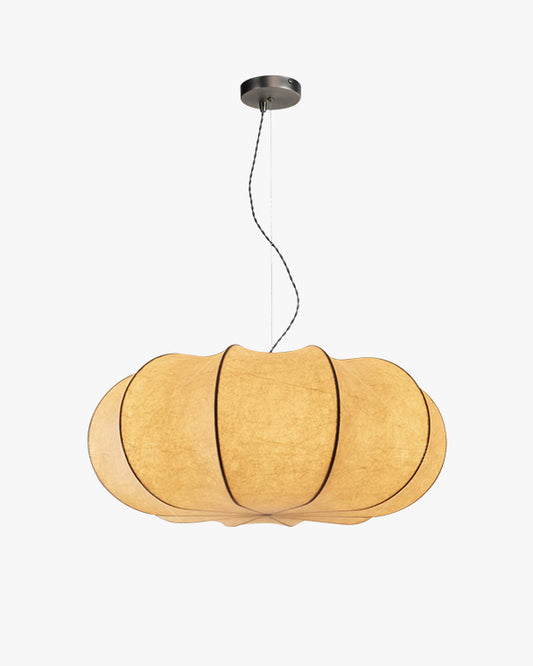 WOMO Pumpkin Silk Pendant Light-WM2968