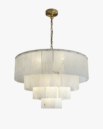 WOMO Tiered Alabaster Chandelier-WM2829