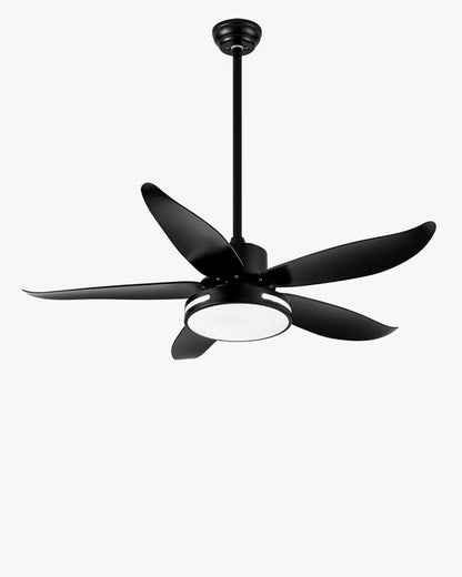 WOMO 5 Blade Contemporary Ceiling Fan Lamp-WM5000