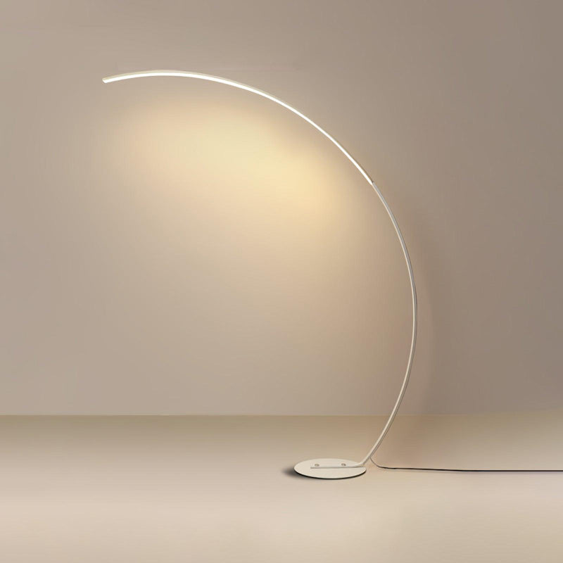 WOMO Crescent Arc LED Floor Lamp-WM7001