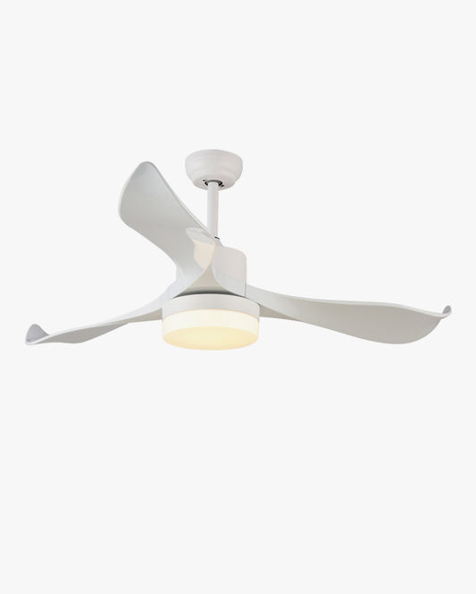 WOMO 3 Blade White Ceiling Fan Lamp-WM5100