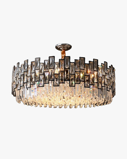 WOMO Round Crystal Chandelier-WM2782