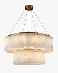 WOMO Modern Multi-Round Alabaster Chandelier-WM2860