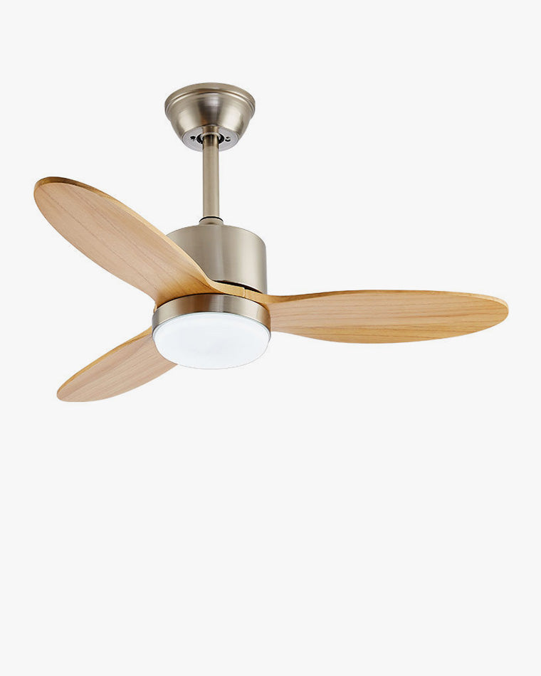 WOMO Mid Century Modern Ceiling Fan Lamp-WM5043