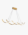 WOMO Spiral Led Horizontal Chandelier-WM2764 thumbnail