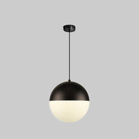 WOMO Prismatic/Milk Glass Globe Pendant Light-WM2065