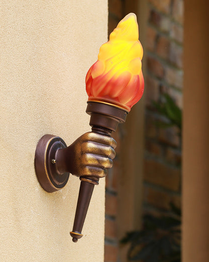 WOMO Torch Outdoor Wall Light-WM9072