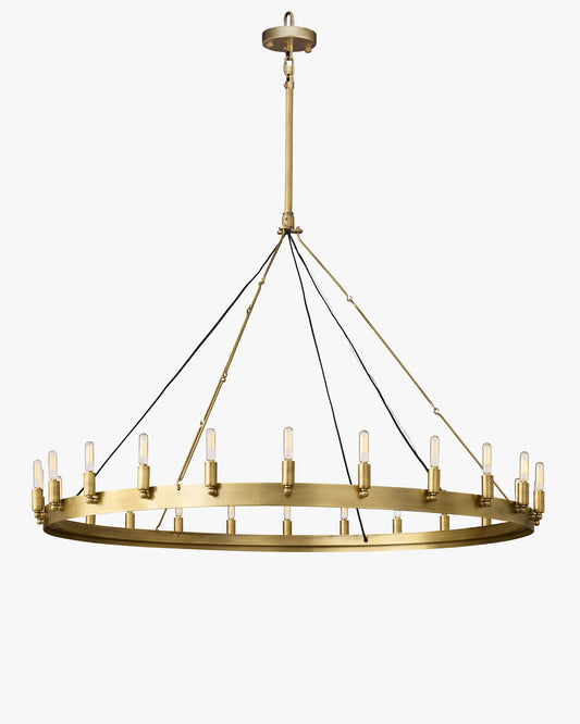 WOMO Candle Round Chandelier-WM2818