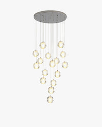 WOMO Glass Ball Rain Chandelier-WM2647