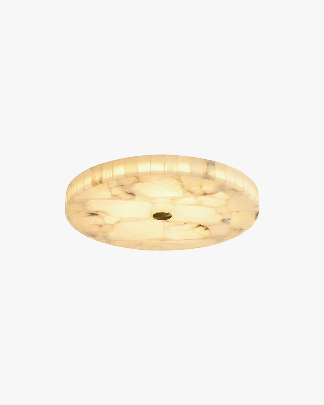 WOMO Round Alabaster Ceiling Light-WM1140