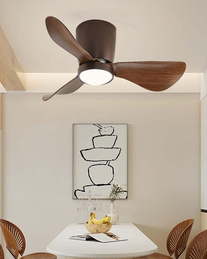 WOMO Low Profile Ceiling Fan Lamp-WM5056