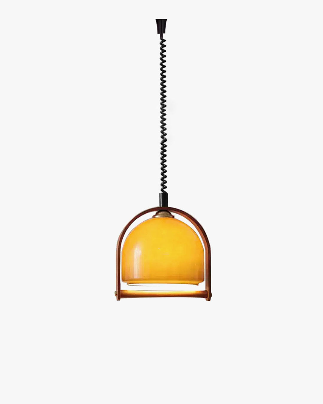 WOMO Bell Glass Rise Fall Pendant Light-WM2935