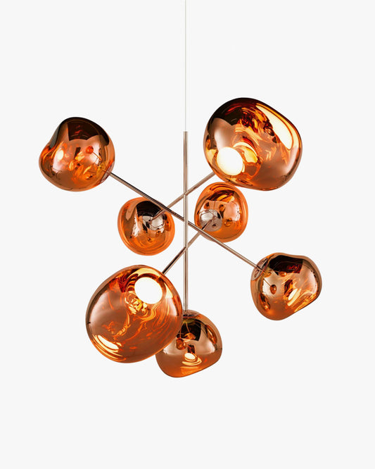 WOMO Melt Sputnik Globe Chandelier-WM2694