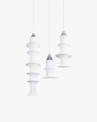 WOMO Long Lantern Silk Pendant Light-WM2600