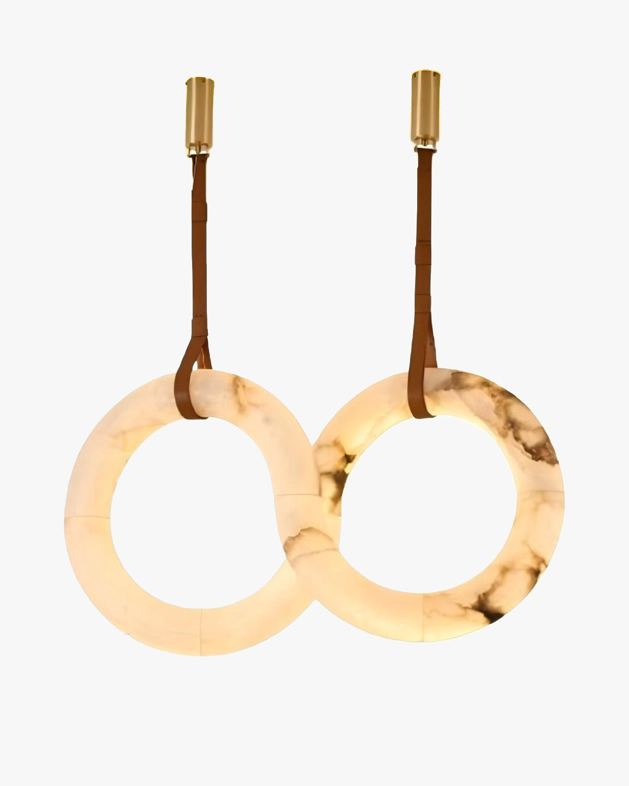 WOMO Infinity Alabaster Chandelier-WM2887