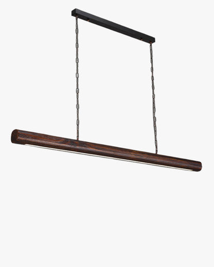 WOMO Walnut Linear Led Pendant Light-WM2521