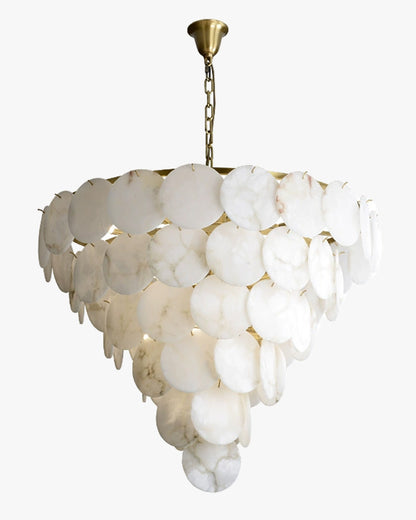 WOMO Grand Tiered Alabaster Chandelier-WM2850