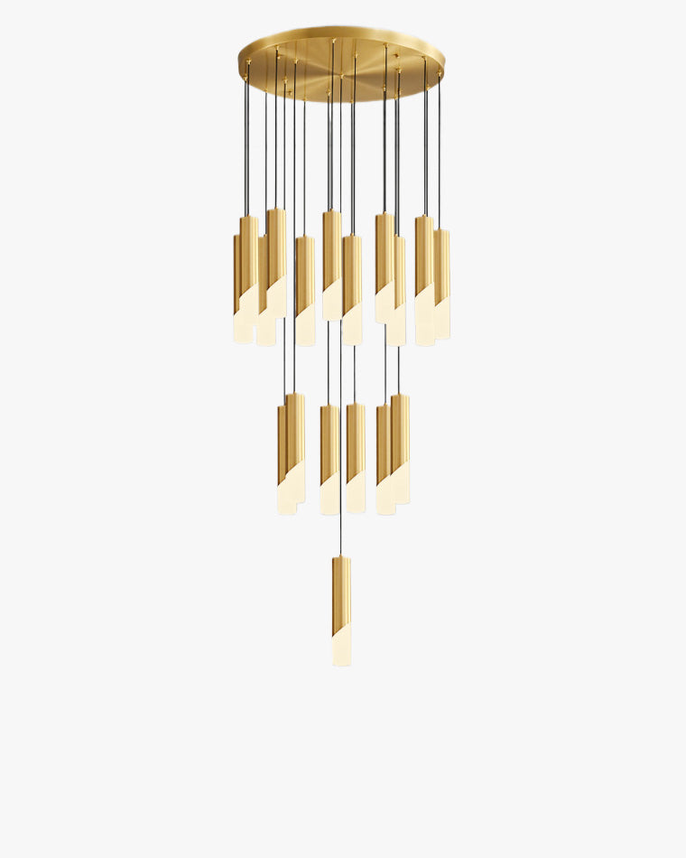 WOMO Cylinder Cascading Chandelier-WM2532