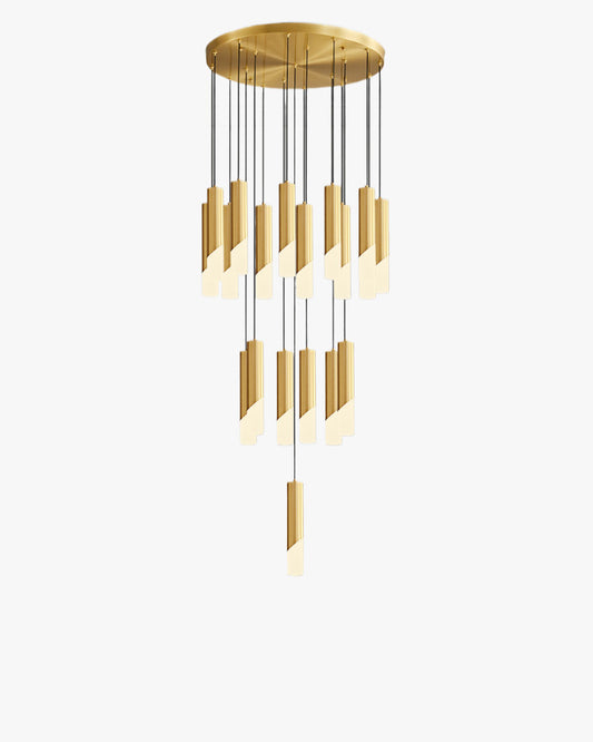 WOMO Cylinder Cascading Chandelier-WM2532